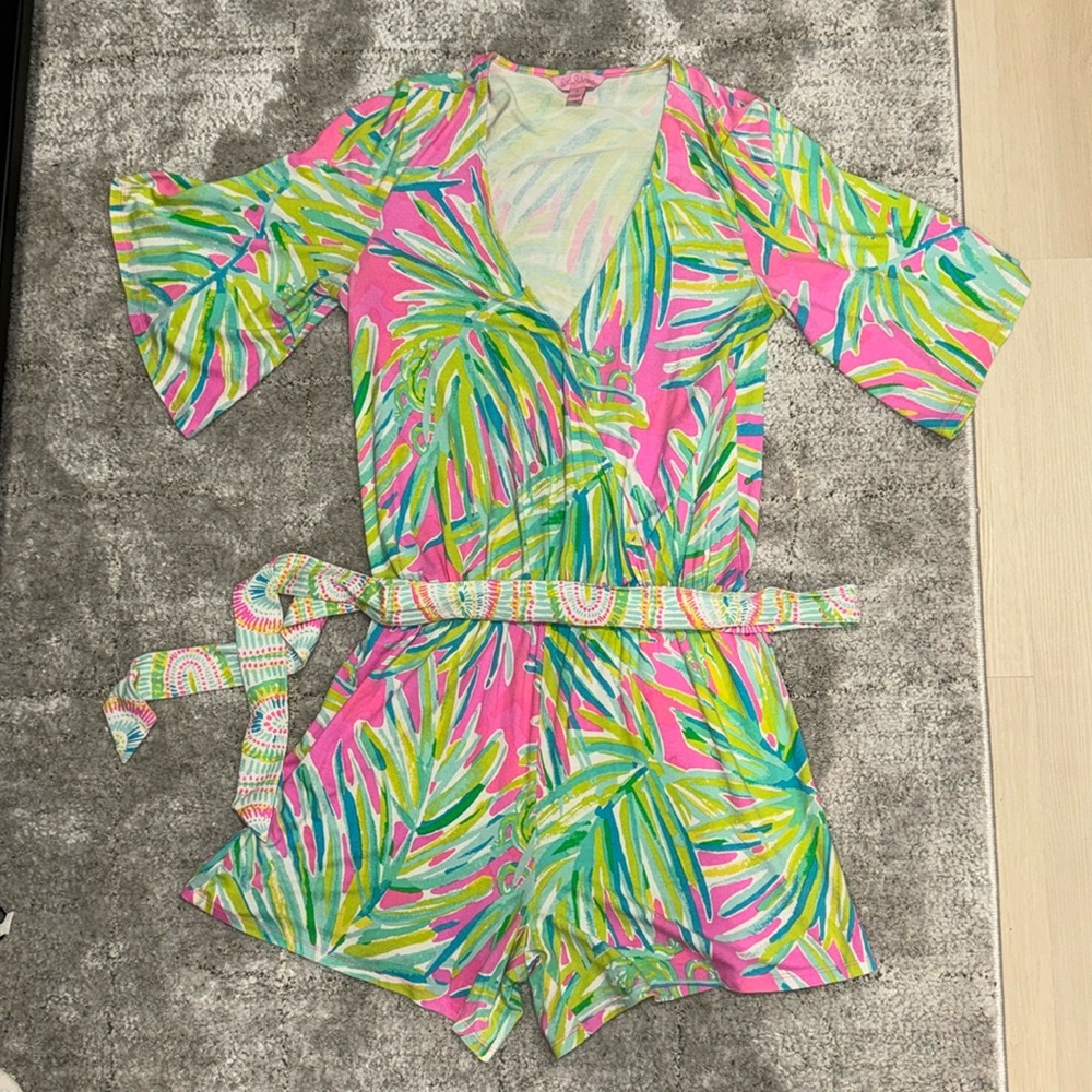Lilly Pulitzer Madilyn Romper size small